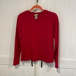 L.L. Bean red long sleeved T-shirt size M